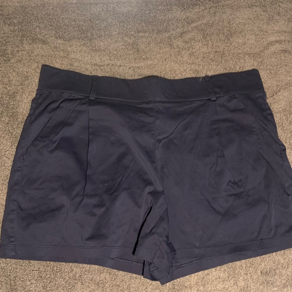 LOFT Navy Shorts